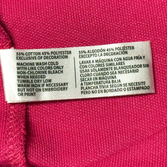 U.S. Polo Assn. Mens Pink Performance Pique Polo Shirt Size M Cotton Blend - Picture 7 of 8